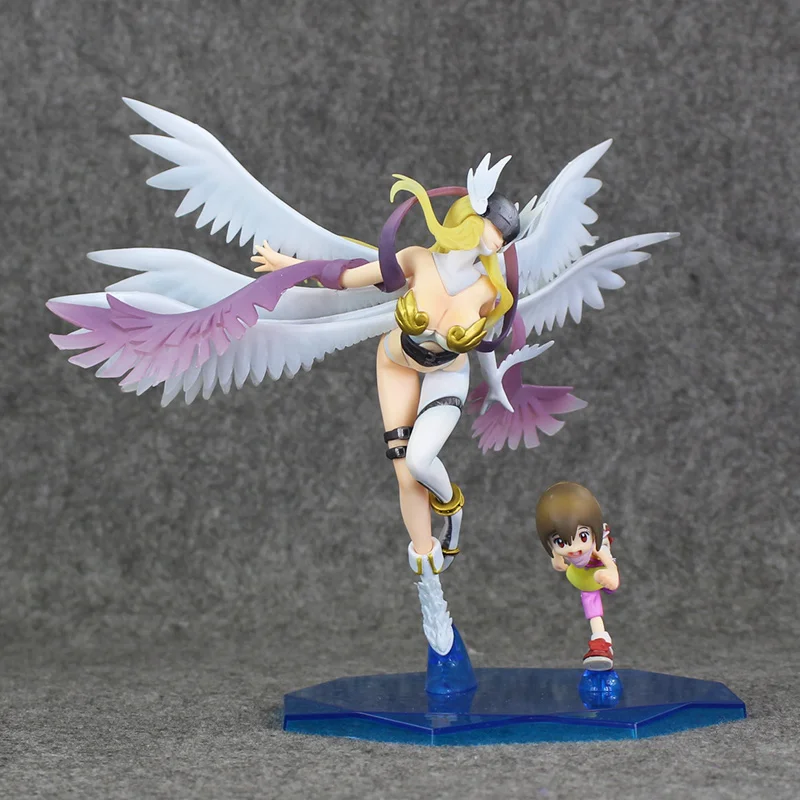 Аниме Приключения Дигимонов Angemon Angewomon рисунок Takaishi Takeru Ягами Hikari ПВХ модель игрушки коллекционные куклы