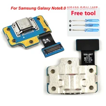 Новые запасные части для samsung Galaxy Note 8,0 N5120 SGH-i467 usb порт для зарядки док-станции гибкий кабель части платы
