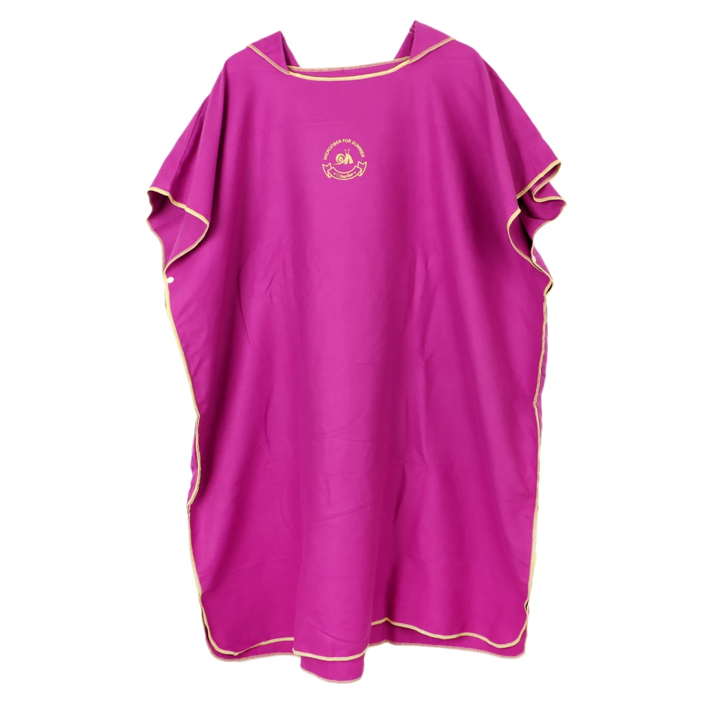 Water Sport Surf Poncho Wetsuit Changing Robe Towel with Hood for Men Women Kids Teenager changing at the Pool or Beach