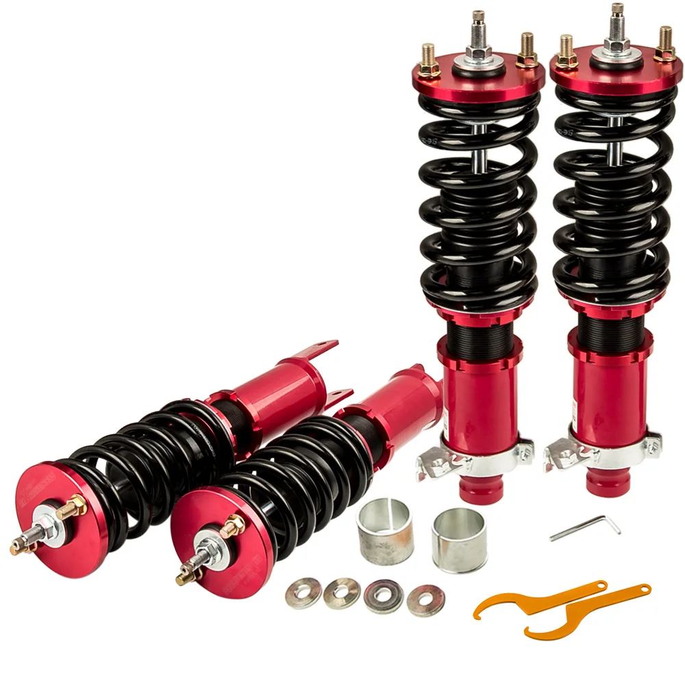 24 Adjustable Damper Coilovers Suspension Kit For Honda Accord 2003