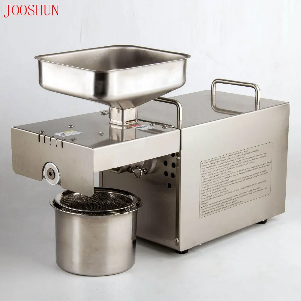 

1 Set Manual Feeding Automatic Oil Press Almond Nuts Seeds Oil Press/Expeller Oil Extractor cold pressed oil press machine