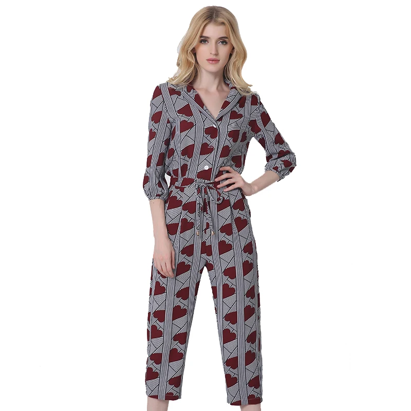 3 quarter length jumpsuit