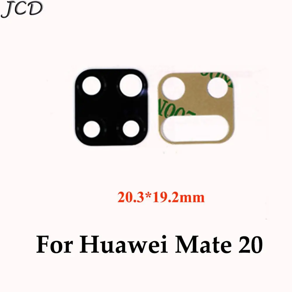 JCD для Huawei mate 7 8 9 10 20 Pro 20X S задняя камера стеклянный объектив Enjoy 5 5S Plus с клейкой