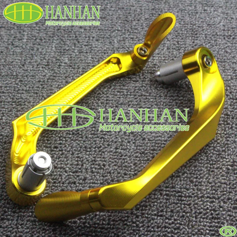 Universal CNC Motorcycle Brake Clutch Levers Protector Guard For Motorbike With 22mm 7/8'' Handlebar Grip Ends Handguards Motors