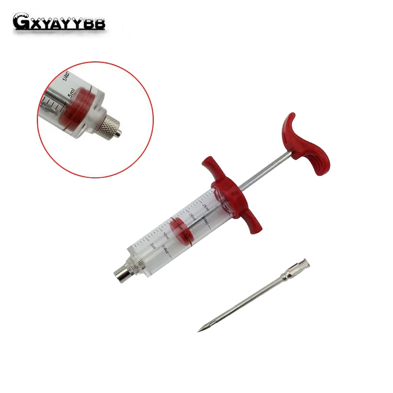 GXYAYYBB нержавеющая сталь иглы кулинарный шприц для специй приготовления мяса