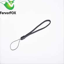 5 шт Высокое качество ручной ремешок для запястья для камеры сотового телефона ipod mp3 mp4 Lanyards Paracord 550 7 Strand black