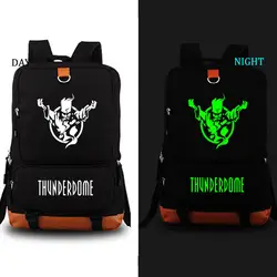 Thunderdome Ночная школьная сумка игровой Рюкзак Студенческая Школьная Сумка Повседневный Рюкзак Мужчины Женщины Рюкзак для ноутбука рюкзак