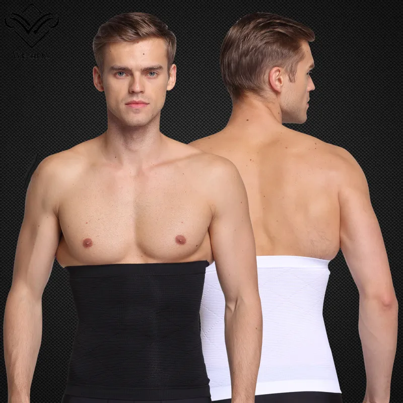 Wechery мужской пояс для похудения под грудью корсет для утяжки живота Contro Adbmon Slim Shapers черный белый Корректирующее белье для мужчин