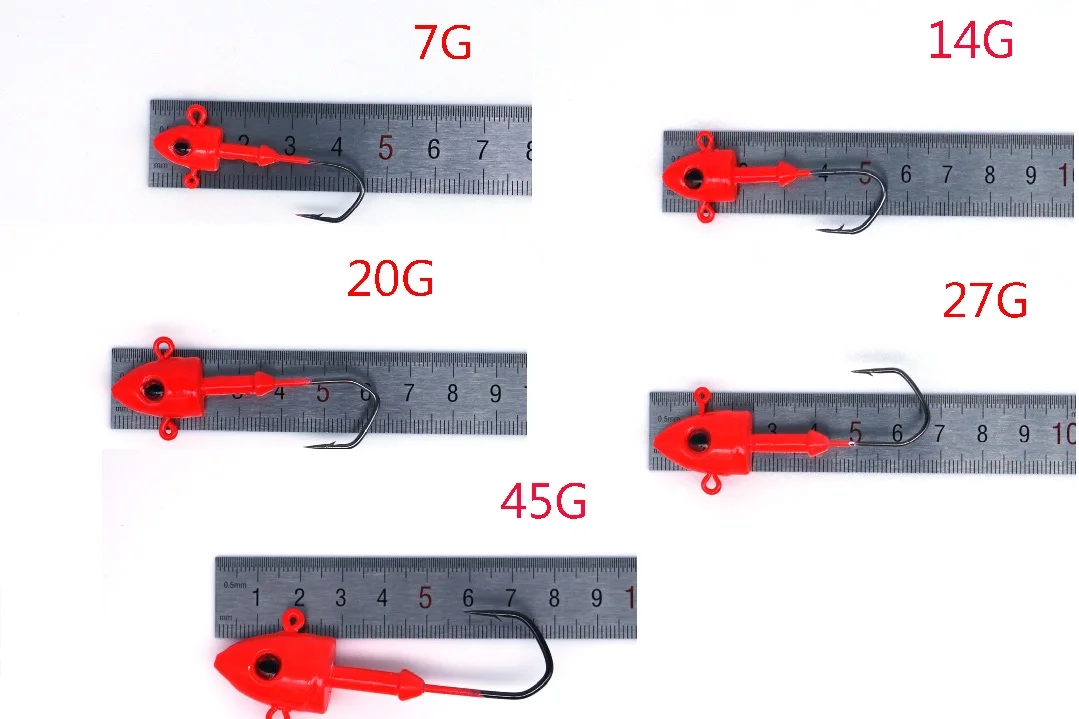 1 шт., свинцовый крючок 7 г-45 г формы рыбы, рыболовные принадлежности, рыболовные джиг-головки Крючки, оснастка, приманка для карпа