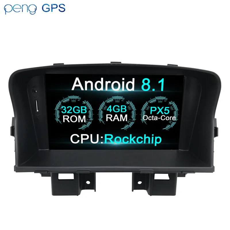 Clearance Car Stereo  Android  8.1 GPS Car Multimedia Playeror For Chevrolet CRUZE 2008-2011 Radio DVD TV Carplay Camera Head unit 4