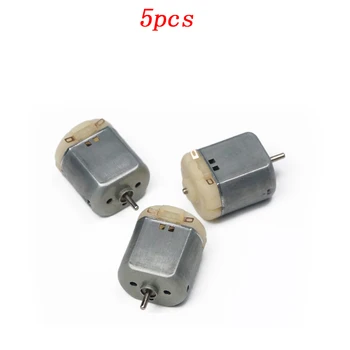 

5pcs RC Toy Cars F260 DC Mini Motor 3-6V 10800RPM High Speed Enigne Motors Shaft Dia 2mm for Children Boys DIY Handmade Parts
