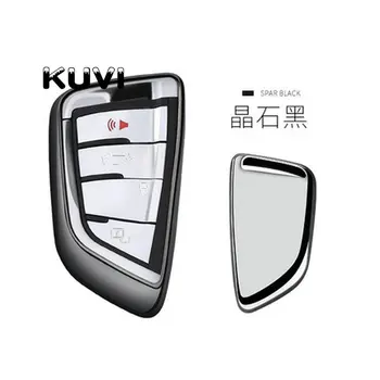 

New Soft TPU Key Cover Case For BMW X5 F15 X6 F16 G30 7 Series G11 X1 F48 F39 Car Shell Car-StylingKey Protection keychain