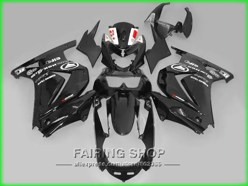 Для Обтекатель KAWASAKI Ninja 250r 2008-( fit) ZX250R 08-14 полный пластиковый комплект деталей обтекателя S74