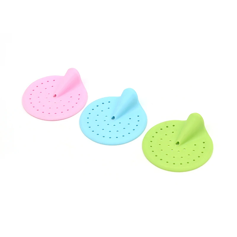 

1pc Hair Catcher Bath Stopper Strainer Shower Cover Kitchen Bathroom Basin Sink Strainer Filter Drain Strainer Candy Color