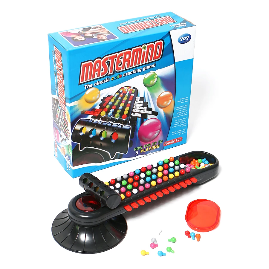 Игра Mastermind Классическая игра с трескающимися бусинами для 5 игроков Детская