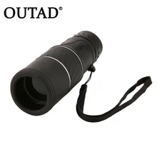 OUTAD Monocular 16x 30x Telescope Dual Focus Optical Monocular Good Vision in Low Light for Hunting Camping Sightseeing