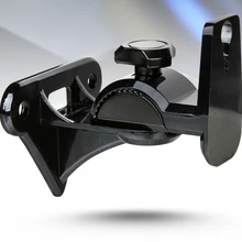 Цельнокроеное платье цинковый Универсальный объемный Динамик настенное крепление Подставка Кронштейн вращающийся Динамик вешалка загрузка 15kgs 33lbs GU8II