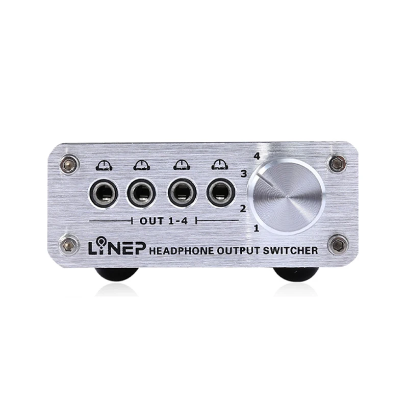 Lusya 4 Input 4 Output Lossless Audio Signal Switcher Switch Splitter Selector T0010