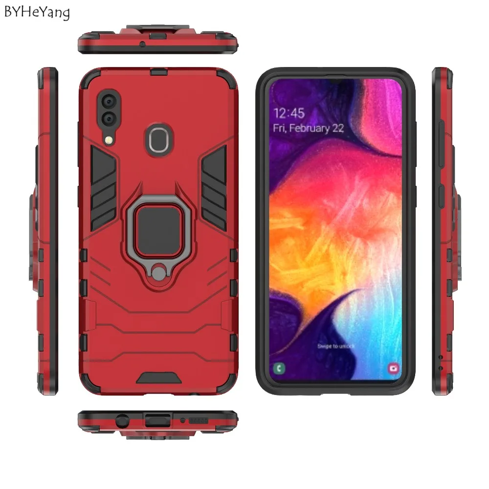 Для автомобиля a30 магнитный держатель кольцо для пальца чехол Samsung Galaxy A30