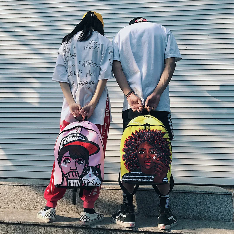 Menghuo 2018 New Fashion Women School Bag 3D Full Printing School Backpack Bag for Girls Women Backpack Men Travel Bags Mochilas (50)