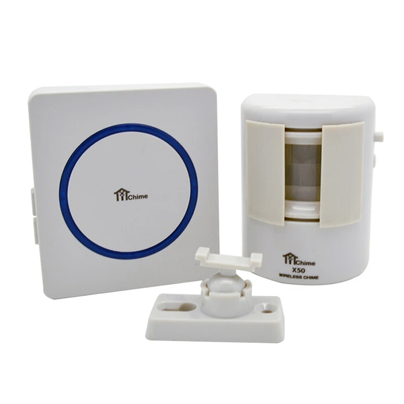 

Wireless Welcome Entry Chime Bell Motion PIR Detector Remote Control Visitor Guest 35 Tunes Songs Doorbell 200m