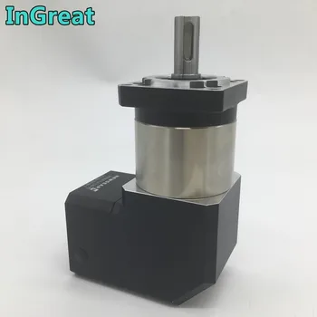 

Right Angled Planetary 4:1 Ratio 4 Reducer Gearbox Corner Reducer 19MM Input For 80MM 90MM 600W 750W AC Servo Motor