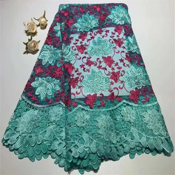 

Tollola 2019 French Nigerian Laces Fabric High Quality Cord African Laces Fabric Wedding African French Tulle Lace With Stones