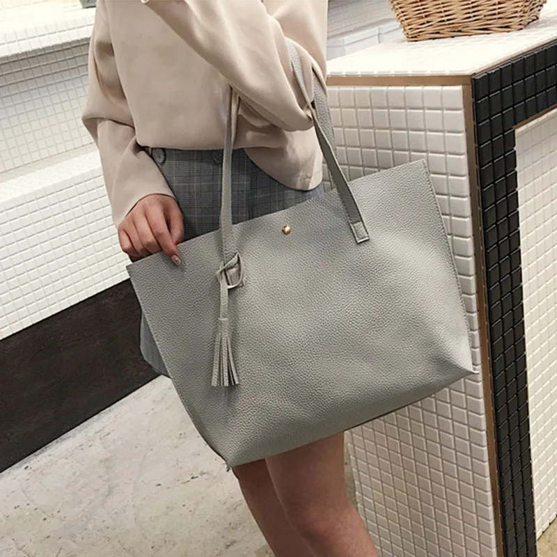 Fringe Handbags Shoulder Bag PU Large Capacity Ladies Handbags Bags MSJ99