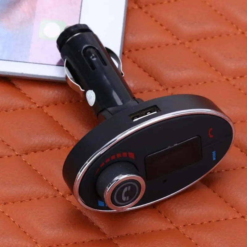 Беспроводной автомобиля Зарядное устройство Mp3 плеер громкой связи Bluetooth с прикуривателем