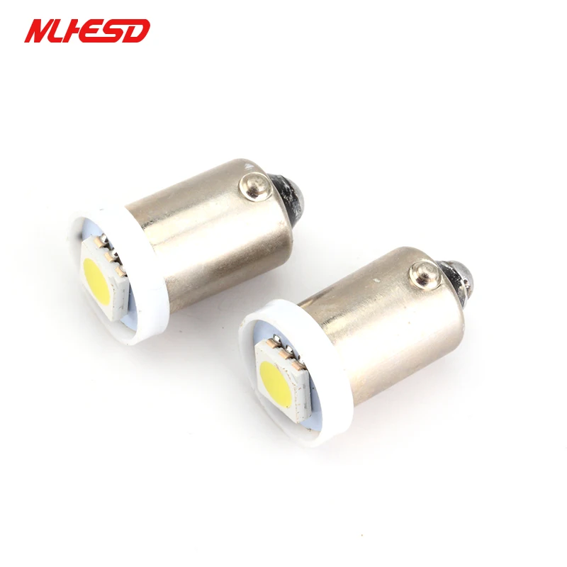 500 шт DC12V автомобиля BA9S T4W T11 1895 5050 1SMD 1 светодио дный лампы автомобиля светодио дный лампочки Чтение свет Подсветка регистрационного номера