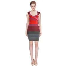 Sexy Verbandkleid, Figurbetontes Kleid Cocktail Party Prom DressGray HL047 # XS S M L