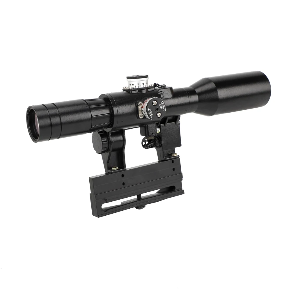 Тактический прицел ohhunt 6X42D с красной подсветкой SVD SKS AK POS 1 стекло травление