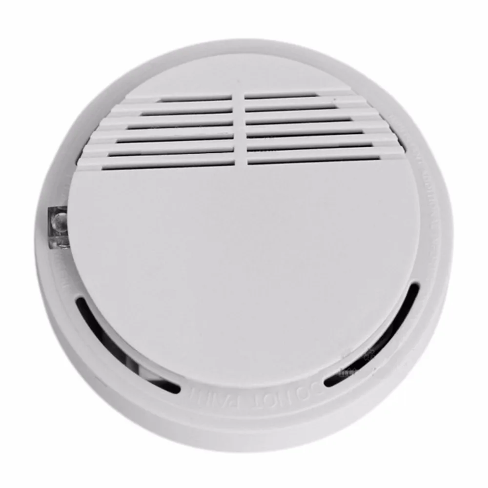 

Independent Type High Sensitive Photoelectric Smoking Detector Alarm Fire Smoke Sensor For Home Security With Battery