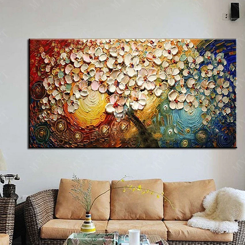 Preise Wand Kunst Abstrakte Gemälde Moderne Ölgemälde Auf Leinwand Home Dekoration Wohnzimmer Bilder Handgemalte Keine Gerahmte HF0010