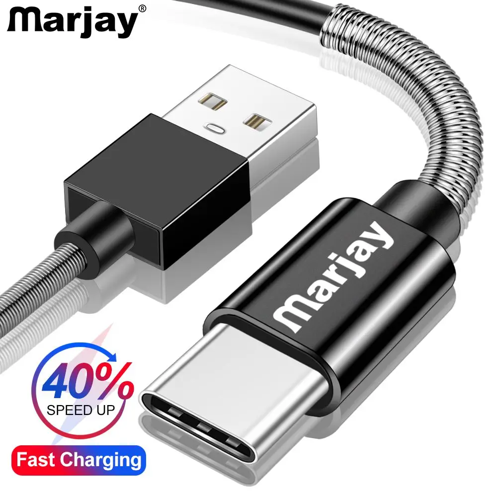 

Marjay USB Type C Cable for Huawei Mate 20 Pro P20 Lite Supercharge USB C Fast Charging Cable Type-C Cable for Samsung S10 S9