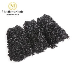 3 Unids Grado Superior Doble Dibujado Pelo Virginal Tía Funmi Pelo Rizo Pequeño Negro Natural Envío Gratis a Nigeria 3 Unids Grado Superior Doble Dibujado Pelo Virginal Tía Funmi Pelo Rizo Pequeño Negro Natural Envío Gratis a Nigeria