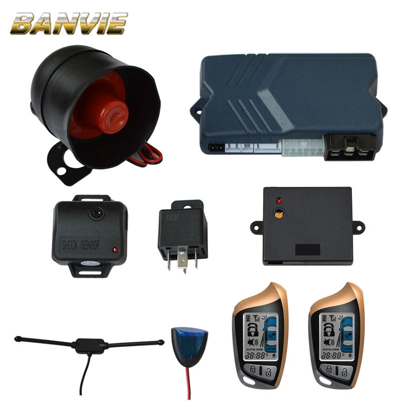 BANVIE умная Rfid Автомобильная сигнализация, нажимная кнопка запуска двигателя, транспондер иммобилайзер, без ключа, подходит для 12 В автомобилей Carsmate