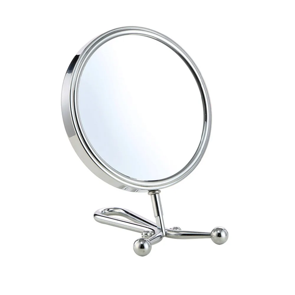 

6 Inch 5X Magnifying Tabletop Makeup Mirror Double Sided Vanity Mirror Beauty Tool