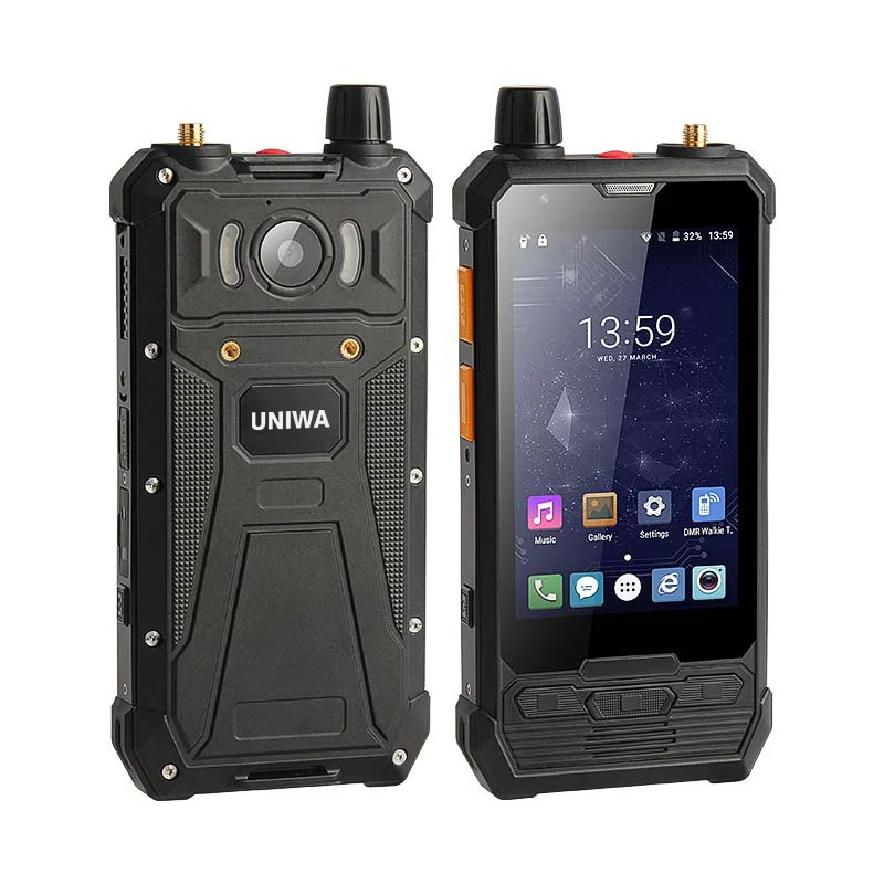UNIWA P1 4 0 дюймов MT6737T NFC in cell WCDMA мобильный телефон 3 ГБ ОЗУ + 32 Гб ПЗУ IP67