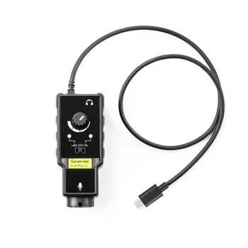 

Saramonic SmartRig UC XLR/Type-C Microphone Audio Mixer with Phantom Power Preamp & Guitar Interface for Type-C devices