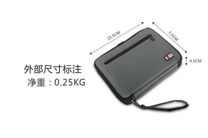 BUBM Водонепроницаемый цифровой Чехол Органайзер система Комплект для Жесткий диск наушник кабели USB флэш-накопители объем портативный