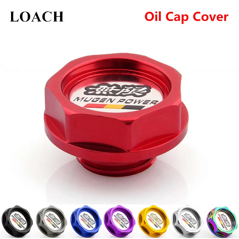 

Mugen Power Performance Oil Cap Cover for Honda Civic CRV City Accord Fit CR-V XR-V Vezel Oil Fuel Filter Racing Engine Tank Cap