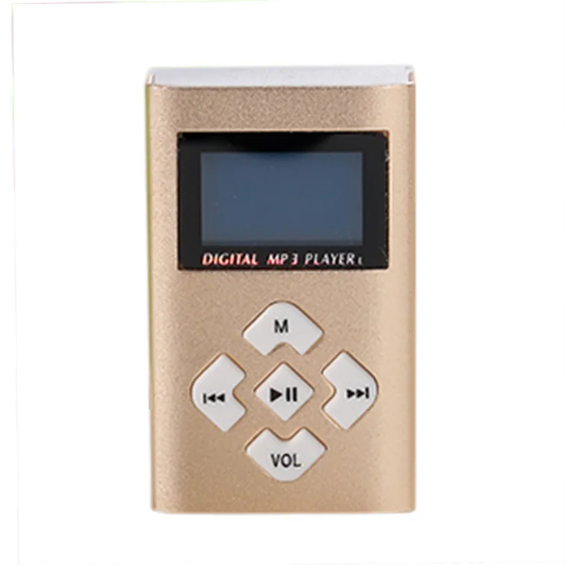 USB мини MP3 плеер с ЖК экраном поддержка 8 Гб Micro SD TF карт воспроизведение музыки Jul20