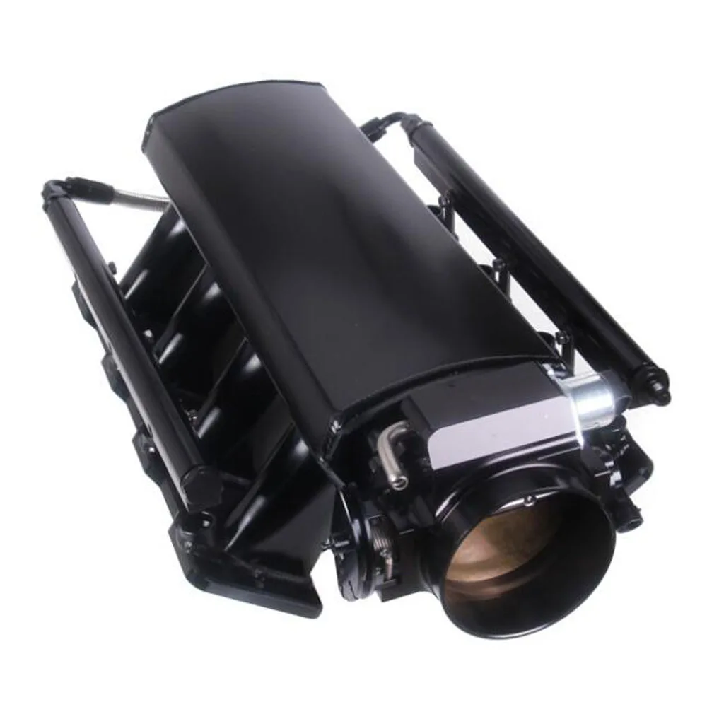 

Car Modification Intake Manifold with Fuel Rail 92mm Eight-hole Intake Manifold Suitable for Chevrolet