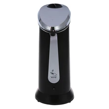 Hot Automatic Sensor Soap & Sanitizer Dispenser Touch-free Kitchen Bathroom Grey