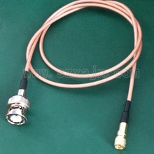 JX – connecteurs mâle 10-32UNF M5 à BNC mâle pour capteur d'accélération de Vibration, câbles de test 0.5M-10 mètres