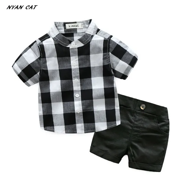 2018-New-Summer-Boys-short-sleeved-suits-infant-cotton-plaid-shirts-casual-shorts-two-sets-70.jpg_640x640_conew1