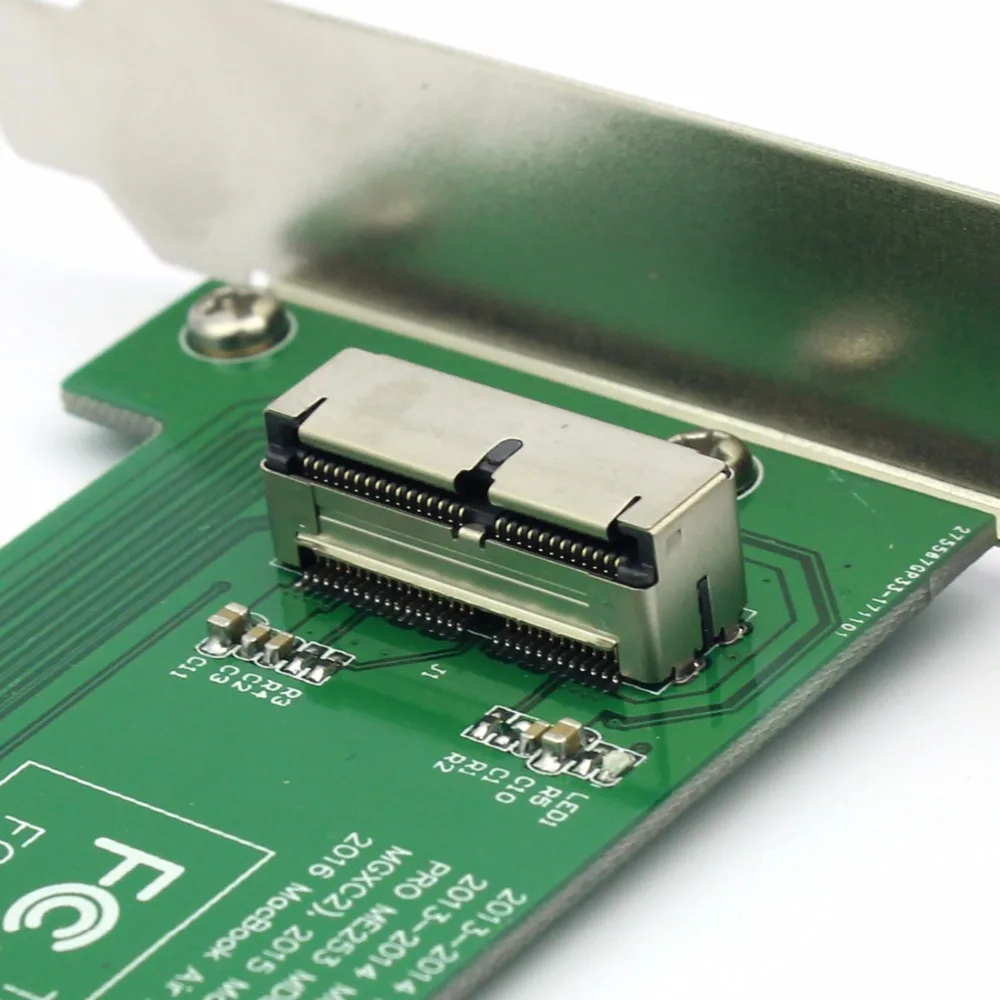 PCI Express PCIE E к 4X адаптеру карточка SSD конвертирующая карта для Mac Air Pro 2015 2014 2013 A1398 A1502