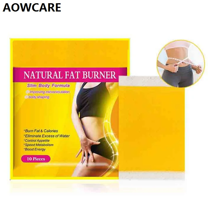 Slim Patch 100 pcs=10 Bags Weight Loss Burning Fat Patch health care