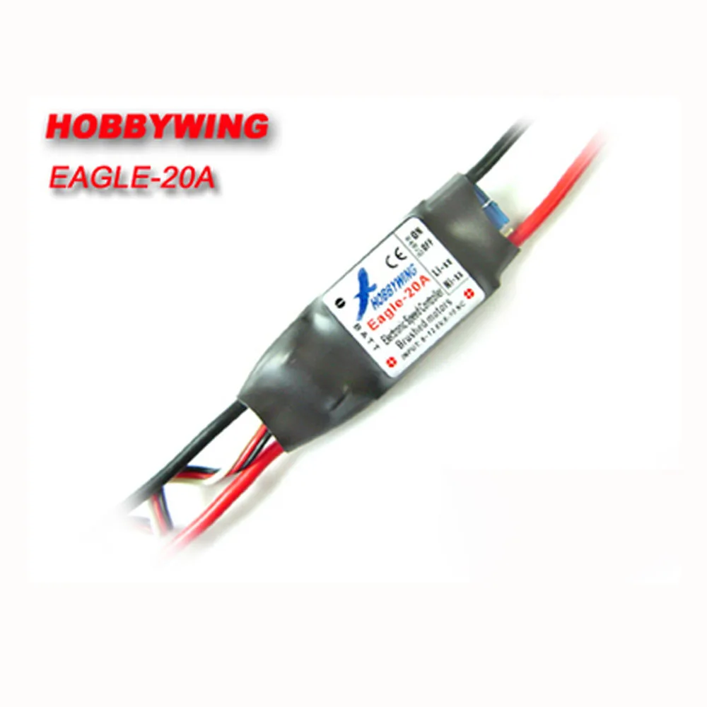 

RC Toys Accessory Electric Speed Contonl Hobbywing Eagle 20A ESC For Brushed Motor For RC Airplane Plane 370 380 390 280 270
